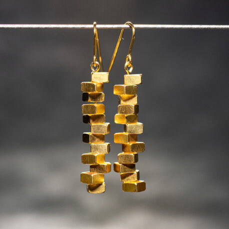 Earrings_Brakewater_Discs_Gilt_Niklas_Ejve